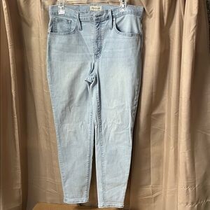 Madewell Light Blue Straight Leg Jeans